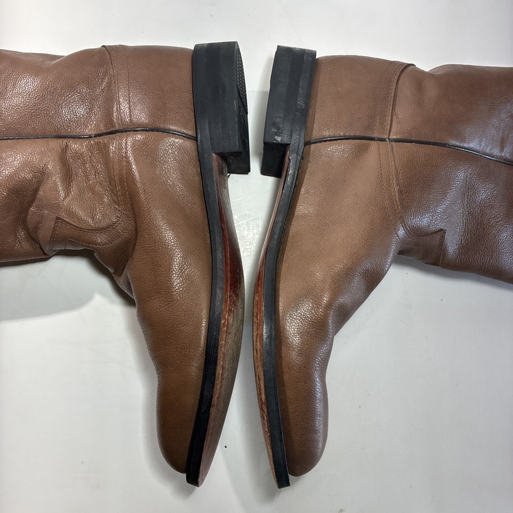 Justin's Roper Boots Size 10D 3714 Brown - Picture 6 of 11